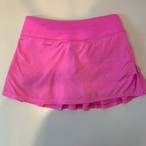 ivivva hot pink tennis skirt